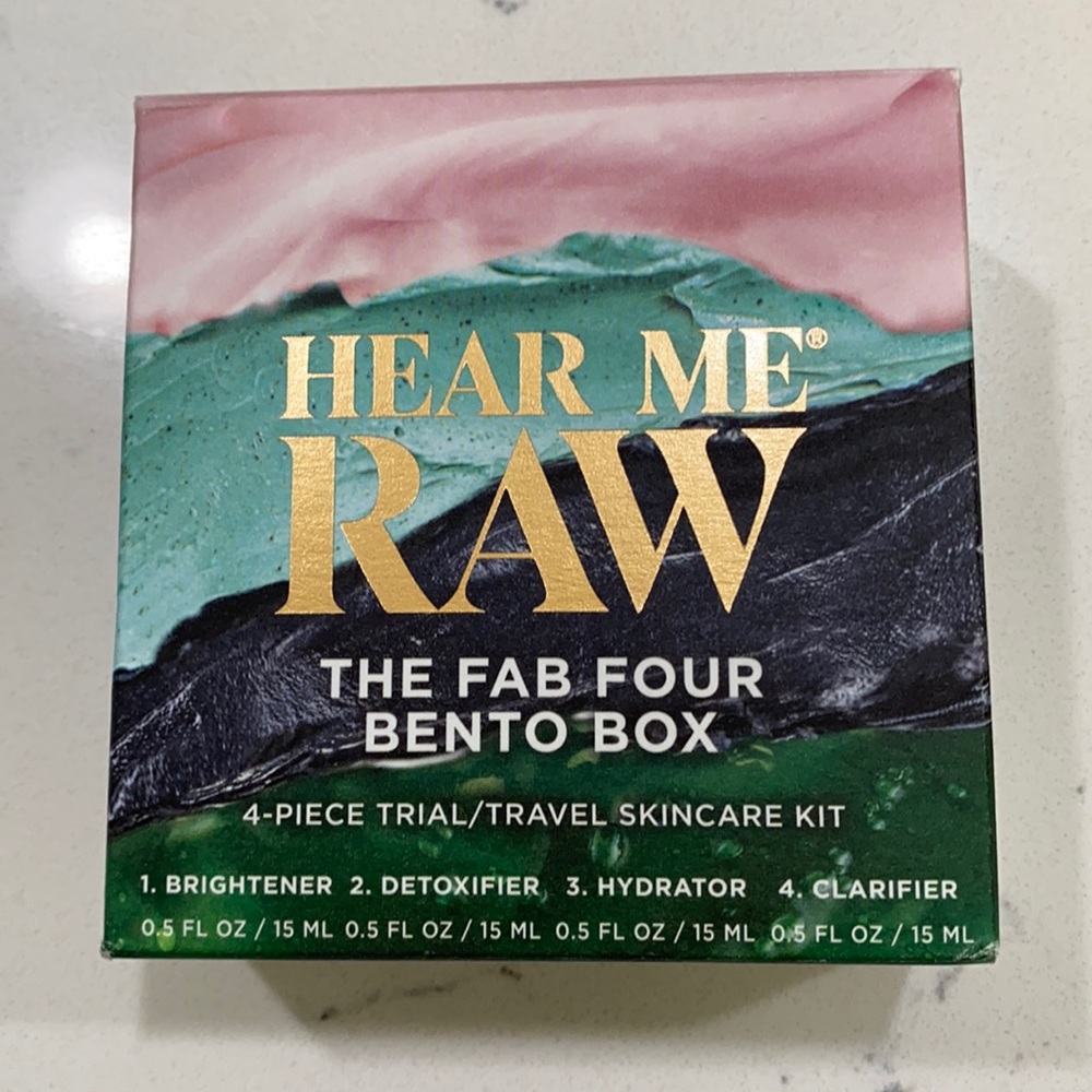 Hear Me Raw Bento Box Of Masks